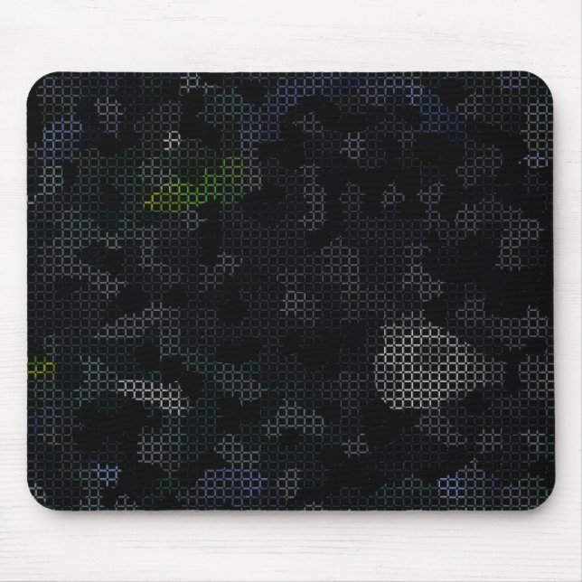 MODERN_ELEGANT_THE ABSTRAKT_ART_BLACK MOUSEPAD (Vorne)