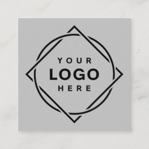 MODERN, ELEGANT UND ZOLLBAR QUADRATISCHE VISITENKARTE