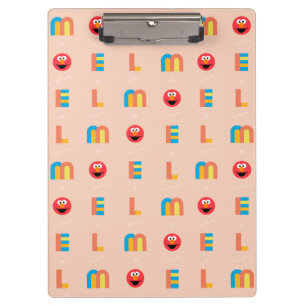 Modern Elmo Pattern Klemmbrett