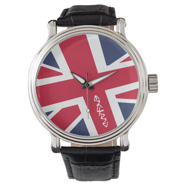 MODERN ENGLAND flag / Bandera INGLATERRA MODERNA Armbanduhr (Vorderseite)