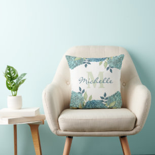 Modern erstellen Sie Ihren eigenen Monogram Templa Kissen