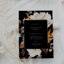 Modern Fall Floral Thanksgiving Dinner Party