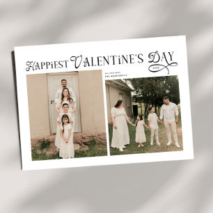 Modern Family 5 Fotos Glücklichster Valentinstag Feiertagskarte