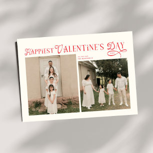 Modern Family 5 Fotos Glücklichster Valentinstag Feiertagskarte