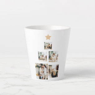 Modern Family Christmas Tree Foto With Star Milchtasse