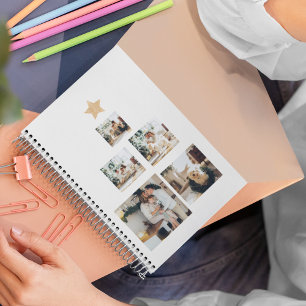 Modern Family Christmas Tree Foto With Star Planer