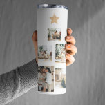 Modern Family Christmas Tree Foto With Star Thermosbecher<br><div class="desc">Genießen Sie den Zauber Ihrer Familienferien mit unserem personalisierten "Modernen Weihnachtsbaum mit Foto".verwandeln Sie die besonderen Erinnerungen Ihrer Familie in einen einzigartigen Urlaubssaal mit unserem "Modernen Weihnachtsbaum mit Foto"-Ornament aus Zazzle. Bestellen Sie noch heute Ihren Urlaub und machen Sie diese Jahreszeit zu einem unvergesslichen Erlebnis!</div>