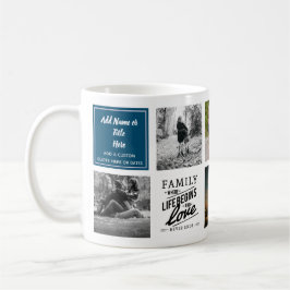 Modern Family Foto Collage Angebot Geschenk für je Kaffeetasse