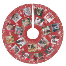 Modern Family Foto Collage Snowflake Weihnachten B