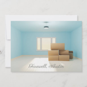 Modern Farewell City New Zuhause Address Room Movi Ankündigung