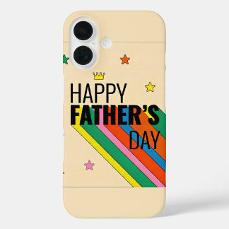 Modern Father's Day Star Design Case  