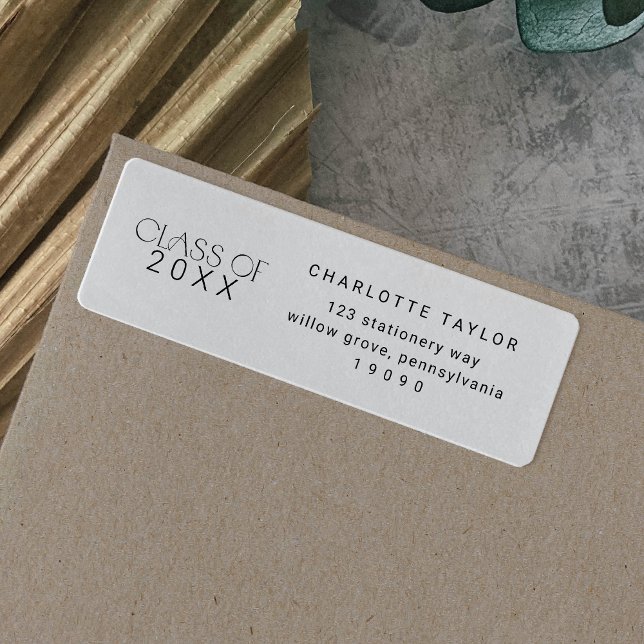 Modern Fete | Minimale Rückgabe des Abschlusses im (Von Creator hochgeladen)