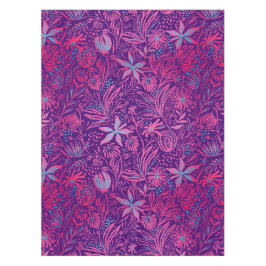 Modern | FLORABdruck | Lila rosa Tischdecke