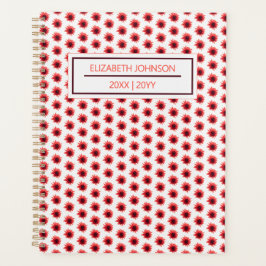 Modern Floral Elegant Botanical Weekly Daily Name Planer