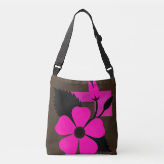 Modern Floral Tote Bag / Stylish Everyday Bag Tragetaschen Mit Langen Trägern