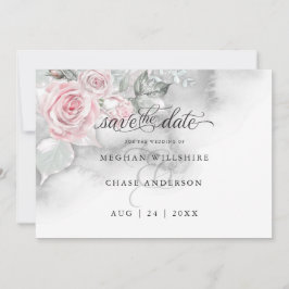 Modern Floral Watercolor Roses BarefootBride™