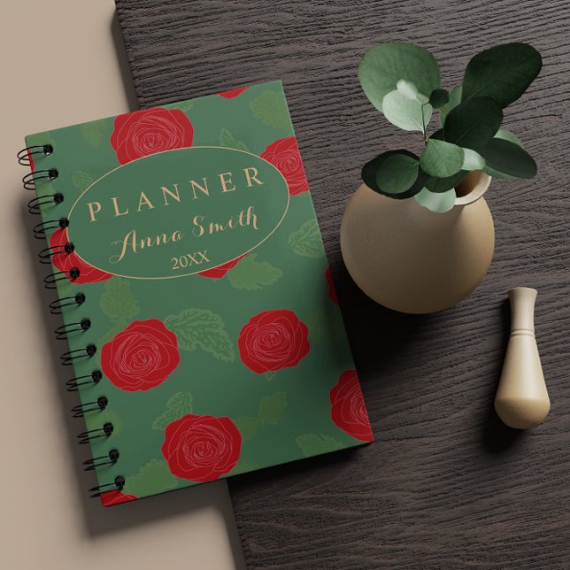Modern Floral  Weekly I Monthly Planer (Modern Floral Weekly I Monthly Planner)
