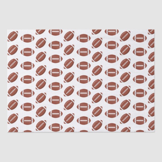 Modern Football Boy Birthday Kids Balls Seidenpapier (Vorderseite)