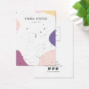 Modern formatierte Earring Display Cards