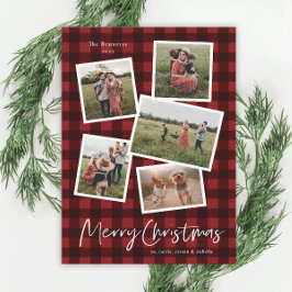 Modern Foto Collage Frohe Weihnachten