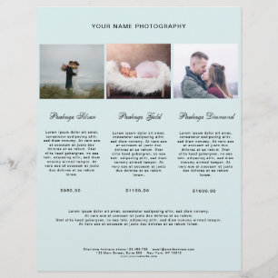 Modern Foto Preisliste