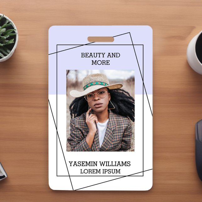 Modern Foto Studio Business ID Card Ausweis (Von Creator hochgeladen)