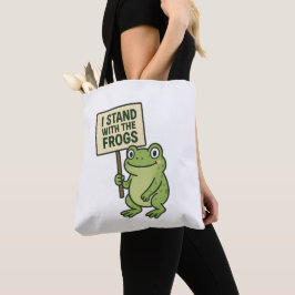 Modern Frog Lover Tote