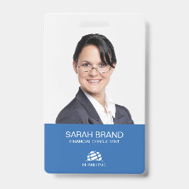 Modern Full Foto Business ID Ausweis