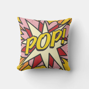 Modern Fun Cool POP Comic Buch Trendy Kissen