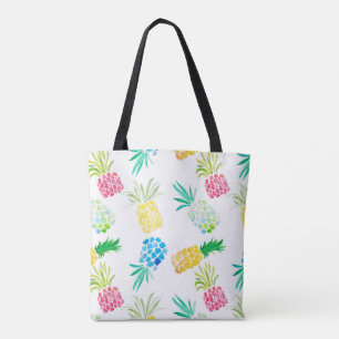 Modern Fun Watercolor Ananas Design
