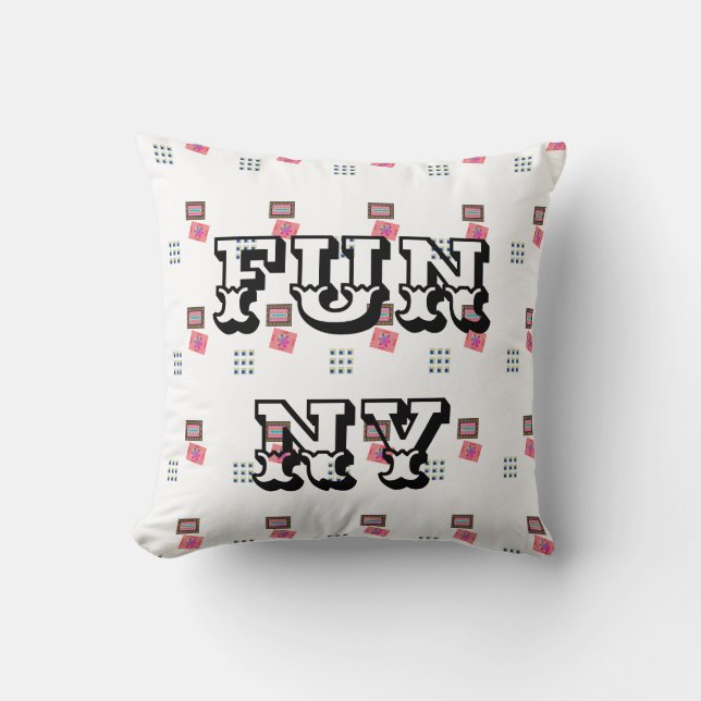 MODERN FUNNY KID'S SCHWARZ BABY KISSEN (Vorderseite)