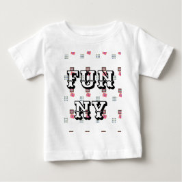 MODERN FUNNY KID'S SCHWARZ BABY T-SHIRT