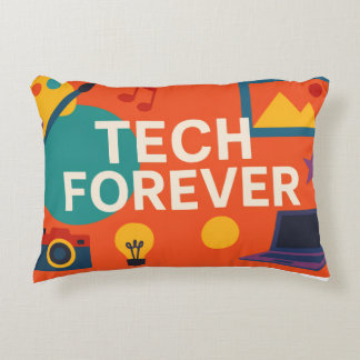 Modern Futuristic Design Pillow for Creative Mind Dekokissen