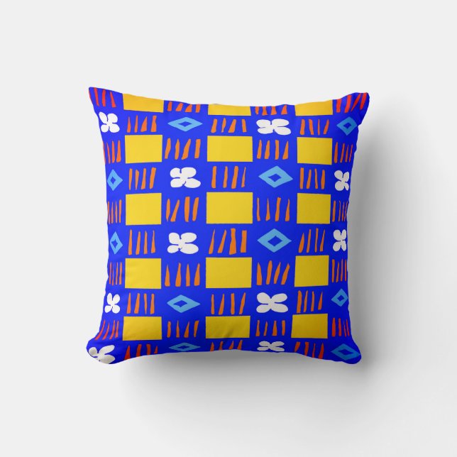 Modern Garden Throw Kissen (Vorderseite)