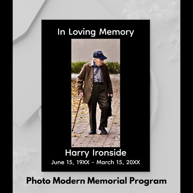 MODERN-Gedenkprogramm für das Foto der Erinnerung Programm (Photo MODERN Memorial Program)