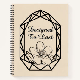 Modern Geometric Arch | Minimalist Wedding Notizbuch