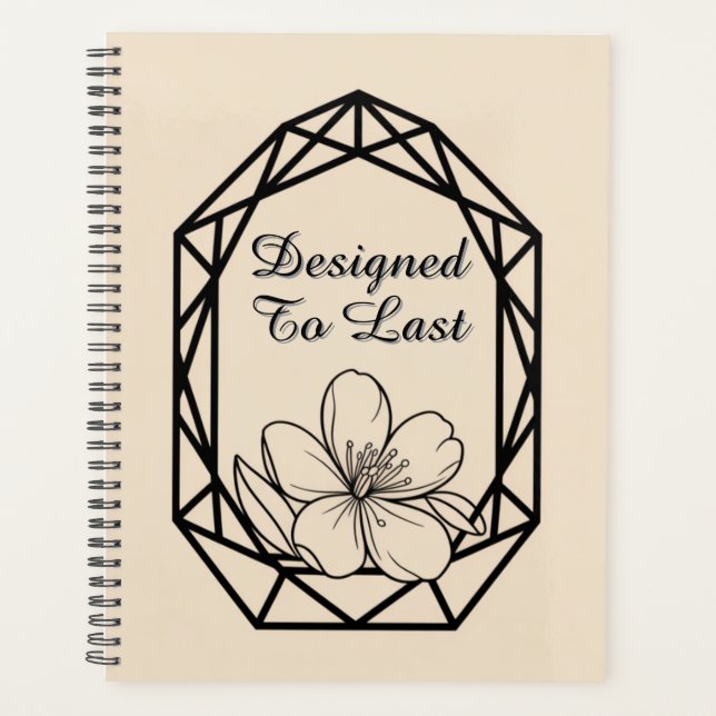 Modern Geometric Arch | Minimalist Wedding Planer (Vorderseite)