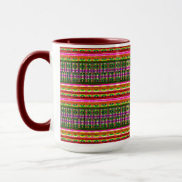 Modern Geometric Pastel Vintage Tasse