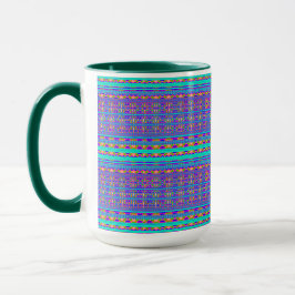 Modern Geometric Pastel Vintage Tasse