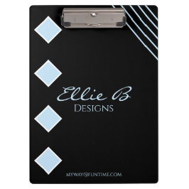 Modern Geometric Sleek Minimalist Klemmbrett