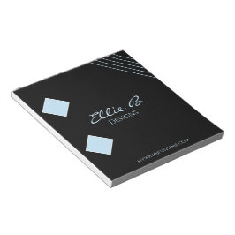 Modern Geometric Sleek Minimalist Notizblock