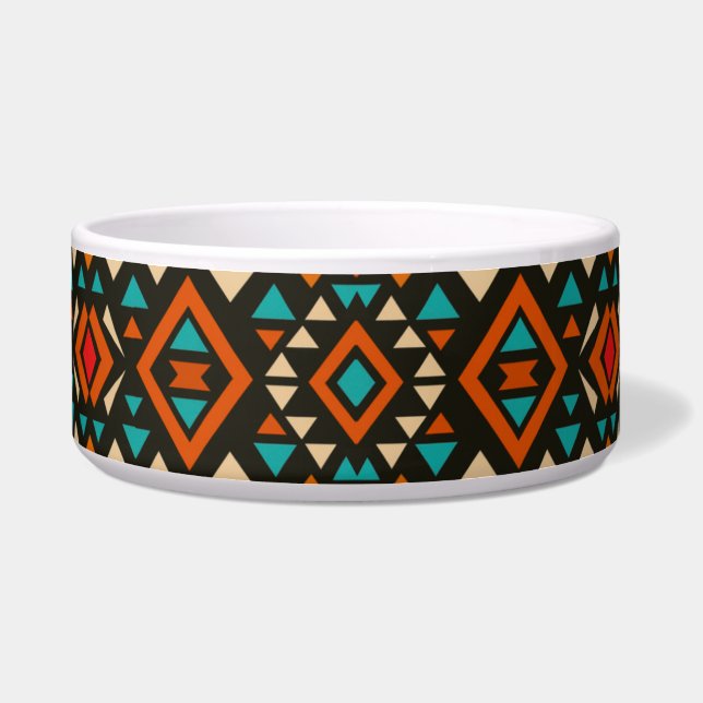 Modern Geometric Southwest Style  Napf (Vorderseite)