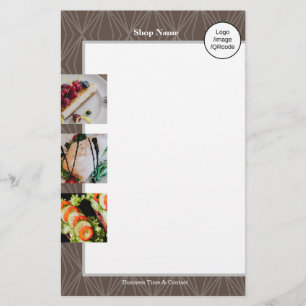 Modern Geometry Brown Flyer