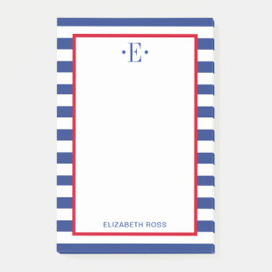 modern gestreift post-it klebezettel