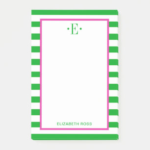 modern gestreift post-it klebezettel