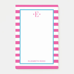 modern gestreift post-it klebezettel