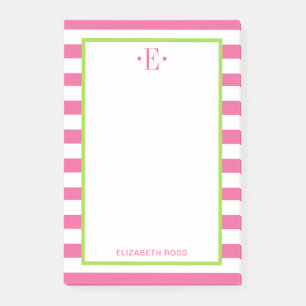 modern gestreift post-it klebezettel