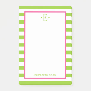 modern gestreift post-it klebezettel