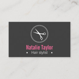 Modern, glatt, Minimalistisch, schwarz, Visitenkarte