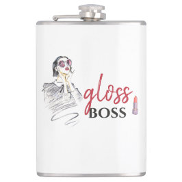 Modern Gloss Boss Schwarzes Meer Flachmann
